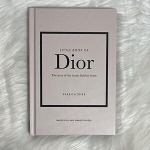 New Little Book of Dior Fashion History Hardback Book